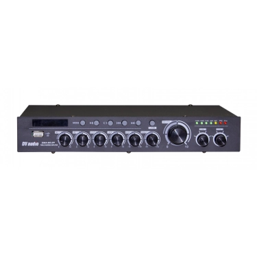 Мікшер-підсилювач DV audio DMA-60.2P з USB та Bluetooth, 60 Вт