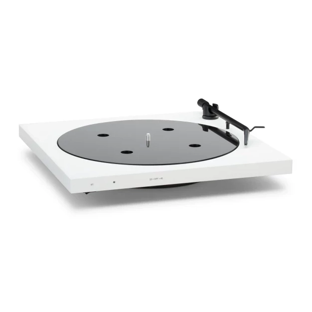 Вініловий програвач Tone Factory Turntable Satin White Вініловий програвач Tone Factory Turntable Satin White