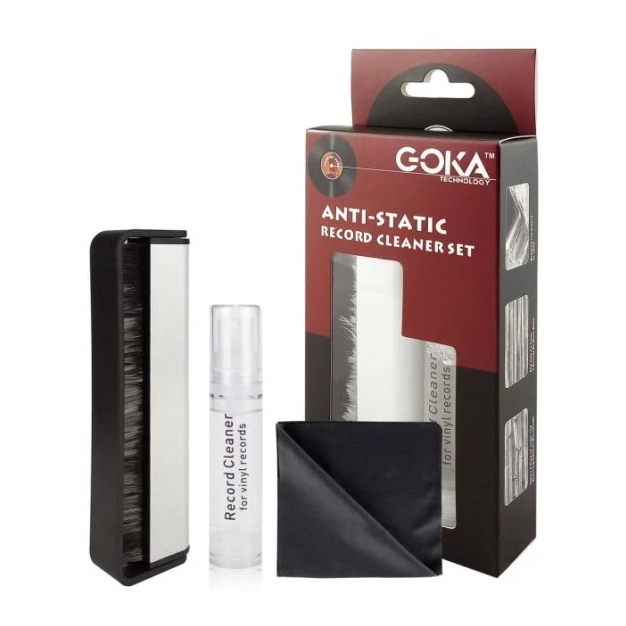 Набір для очищення платівок Goka GK-R02 Record Cleaner Set (3 in 1)