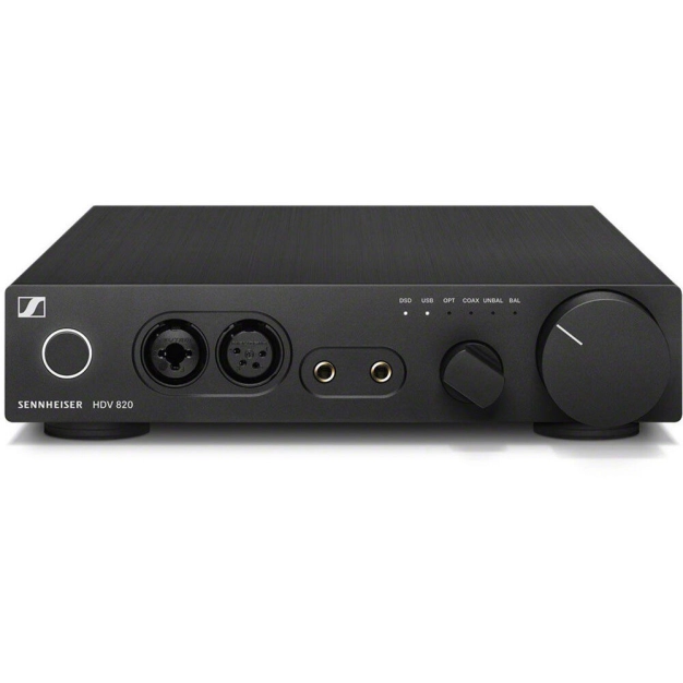 Підсилювач Sonova HDV 820 EU Black з ESS 9028PRO та виходами XLR