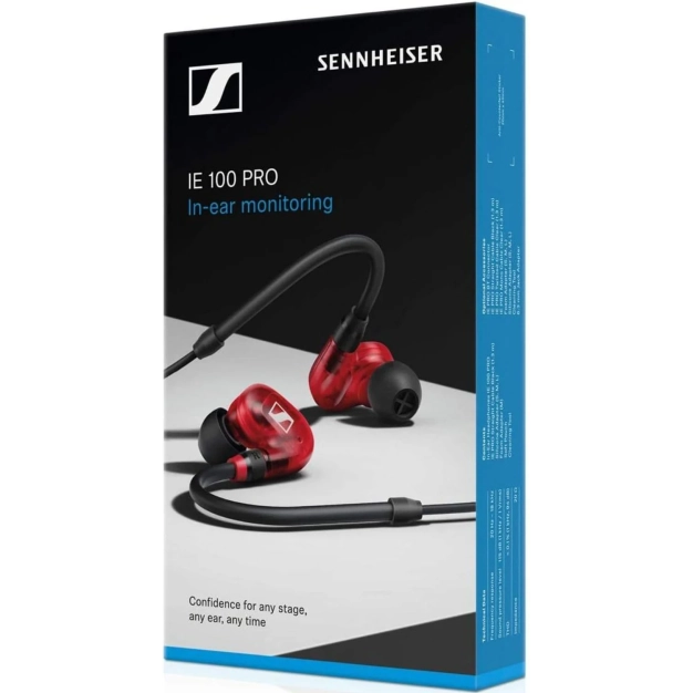 Sennheiser IE 100 PRO WIRELESS Red - моніторні навушники з Bluetooth