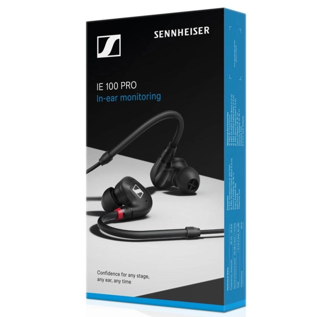 Sennheiser IE 100 PRO WIRELESS Black - моніторні навушники з Bluetooth