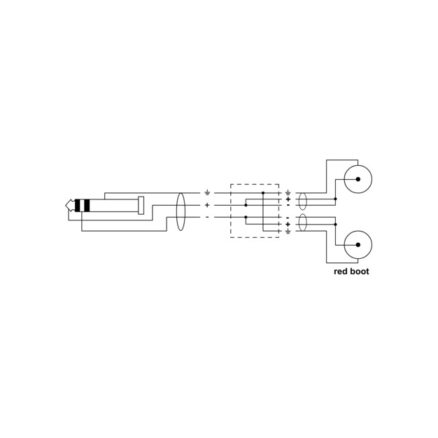 Y-кабель 5 м Cordial EY 5 WCC чорний Y-кабель 5 м Cordial EY 5 WCC чорний