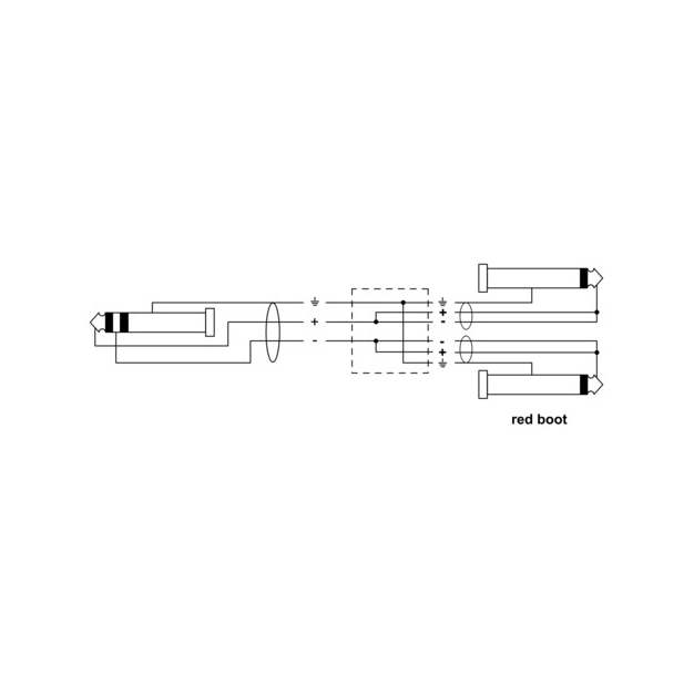 Y-кабель Cordial EY 5 VPP 5м для аудіорозгалуження Y-кабель Cordial EY 5 VPP 5м для аудіорозгалуження