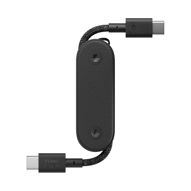 Native Union Pocket Cable USB-C to USB-C Black (POCK-C-BLK-NP)
