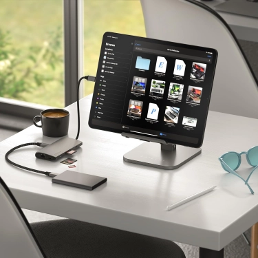 Адаптер Satechi USB-C 8K з Ethernet, Space Grey