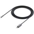 Кабель Satechi USB-C to HDMI 8K 1.8 м Space Grey Кабель Satechi USB-C to HDMI 8K 1.8 м Space Grey