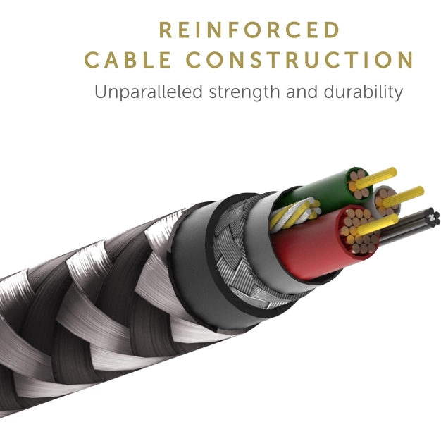 Кабель Lightning Native Union Belt Cable XL Zebra 3 м Кабель Lightning Native Union Belt Cable XL Zebra 3 м