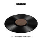 Набір для чищення вінілу Goka GK-R59 із щітками та рідиною 120 мл Набір для чищення вінілу Goka GK-R59 із щітками та рідиною 120 мл