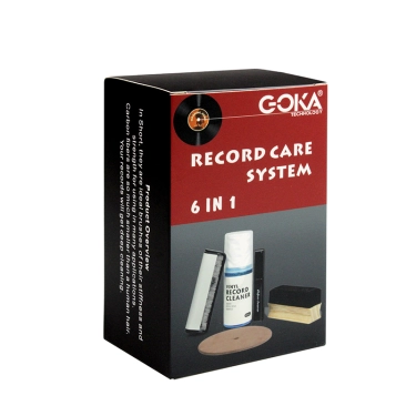 Набір для чищення вінілу Goka GK-R59 із щітками та рідиною 120 мл