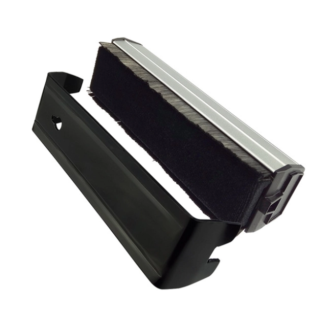 Щітка для вінілу Goka GK-R15 2в1 антистатична чорна Щітка для вінілу Goka GK-R15 2в1 антистатична чорна