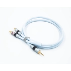 Кабель Supra Biline MP-2RCA 4 м синій для аудіопідключень Кабель Supra Biline MP-2RCA 4 м синій для аудіопідключень