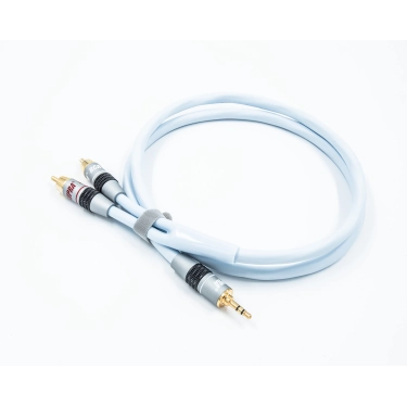 Кабель Supra Biline MP-2RCA 4 м синій для аудіопідключень