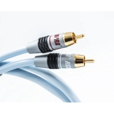 Кабель Supra Biline MP-2RCA 4 м синій для аудіопідключень