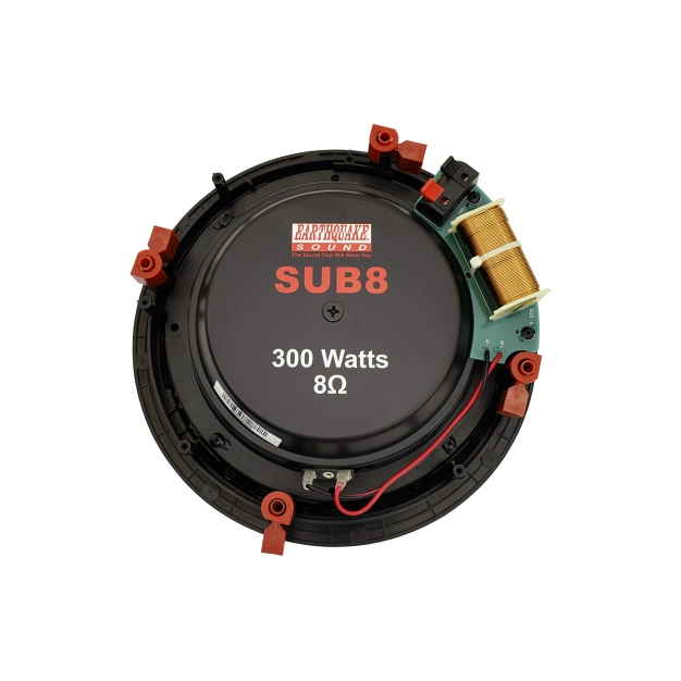 Сабвуфер Earthquake SUB8 8" вбудований, 300 Вт, чорний