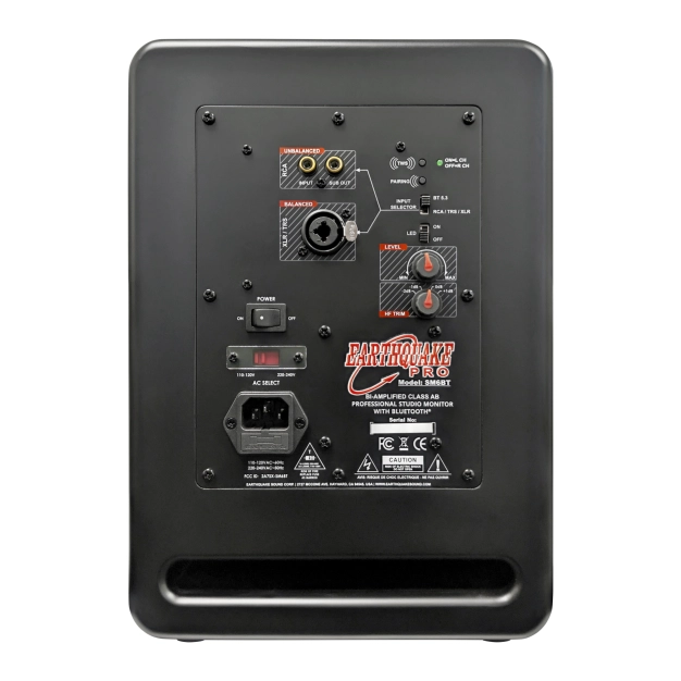 Earthquake SM6BT студійний монітор з Bluetooth та бі-ампліфікацією Earthquake SM6BT студійний монітор з Bluetooth та бі-ампліфікацією