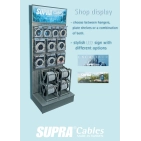Стійка Supra BS900S з LED-підсвічуванням та тримачами для кабелів Стійка Supra BS900S з LED-підсвічуванням та тримачами для кабелів