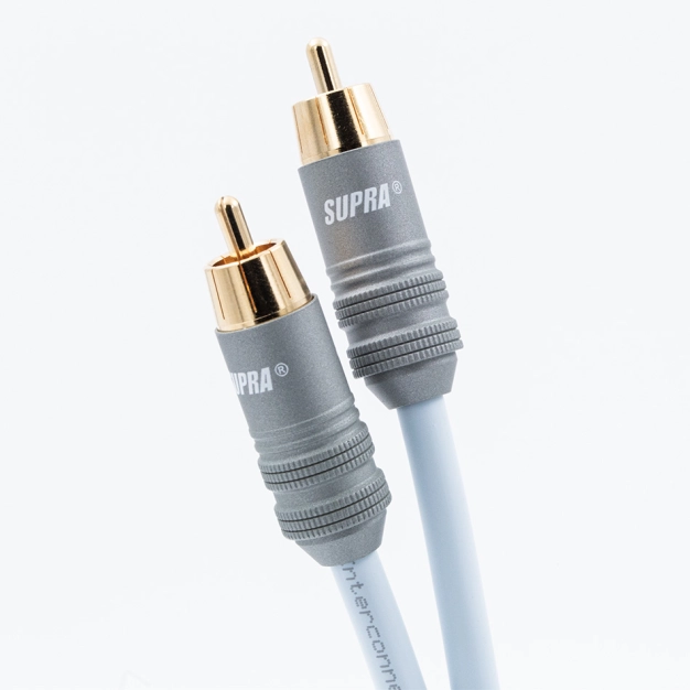 Кабель RCA Supra DAC-SC 1RCA-1RCA 8 м синій для сабвуфера