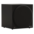 Сабвуфер Monitor Audio Vestra W12 Black, 12", 500 Вт