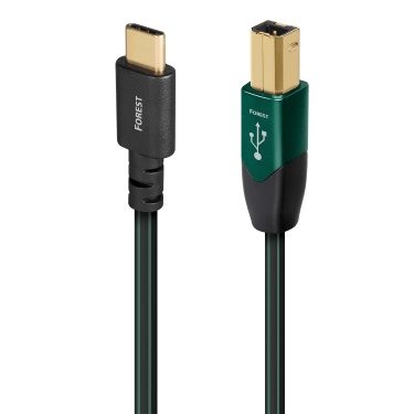 Кабель AUDIOQUEST Forest USB-C - USB-B 0.75 м, версія 2.0