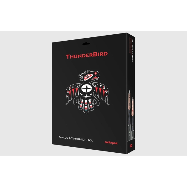 Міжблочні кабелі AudioQuest Thunderbird RCA 1.0 м Міжблочні кабелі AudioQuest Thunderbird RCA 1.0 м