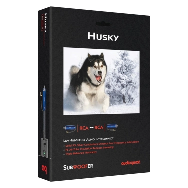 Сабвуферний кабель AudioQuest Husky RCA 2.0 м із системою DBS