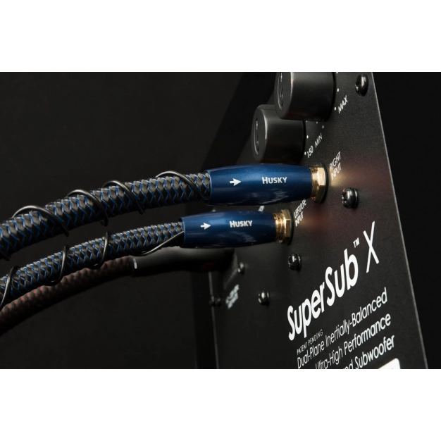 Сабвуферний кабель AudioQuest Husky RCA 2.0 м із системою DBS Сабвуферний кабель AudioQuest Husky RCA 2.0 м із системою DBS