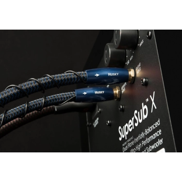 Сабвуферний кабель AudioQuest Husky RCA 2.0 м із системою DBS