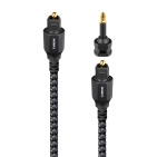 Оптичний кабель AUDIOQUEST Optilink Carbon 1.5 м Toslink Оптичний кабель AUDIOQUEST Optilink Carbon 1.5 м Toslink