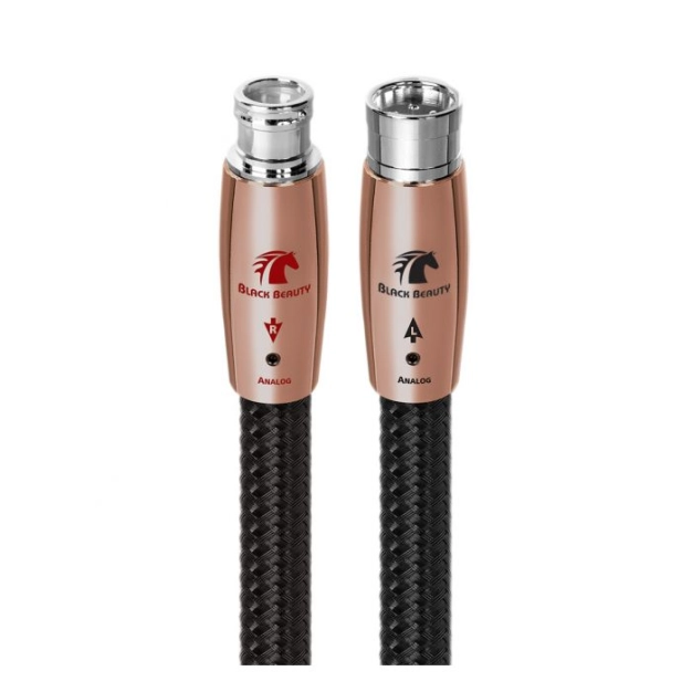 Аудіокабель AudioQuest BLACK BEAUTY XLR 3 м – симетрична пара