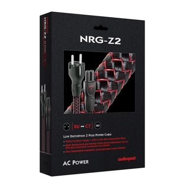 Силовий кабель AudioQuest NRG-Z2 EU 1.0 м із технологією PSC+