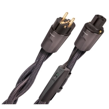 Силовий кабель AudioQuest NRG Thunder EU-IEC15 2.0 м для аудіо техніки