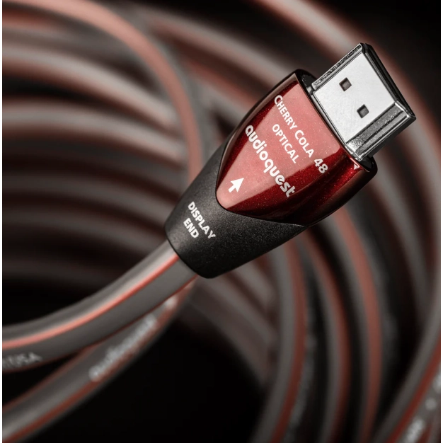Кабель HDMI Audioquest HD 15.0m, 48G HDMI AOC Cherry Cola