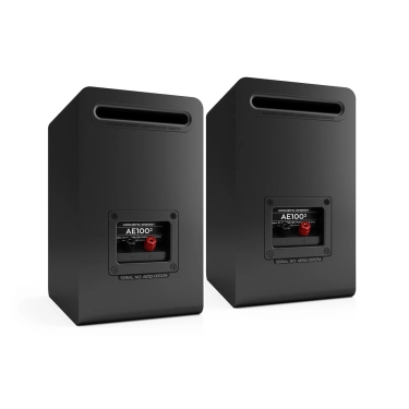 Полочна акустика AE100² Satin Black з динаміком 130 мм.