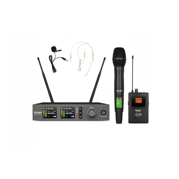 Радіосистема DV audio MGX-24HB MKII з ручним та поясним передавачем