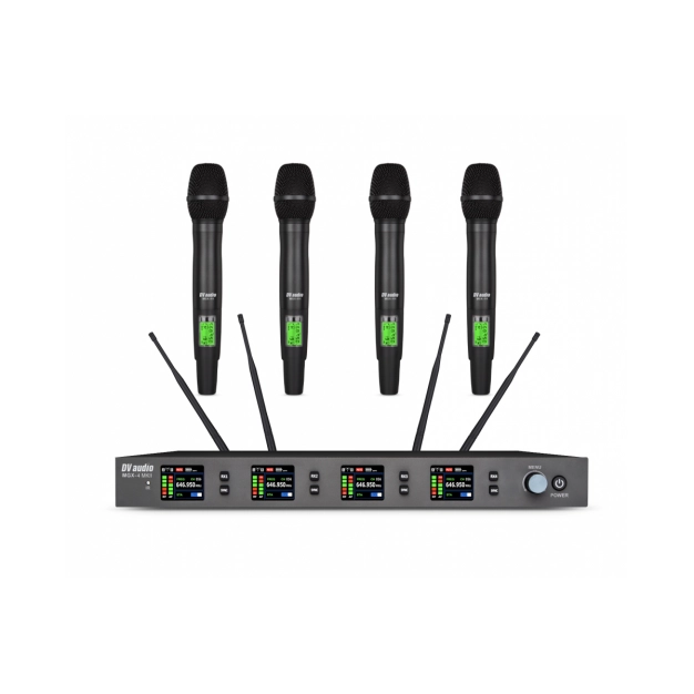 Радіосистема DV audio MGX-44H MKII із 4 ручними мікрофонами