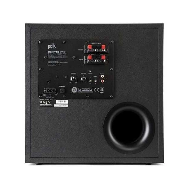 Сабвуфер Polk Audio Monitor XT12 Black з 12-дюймовим динаміком