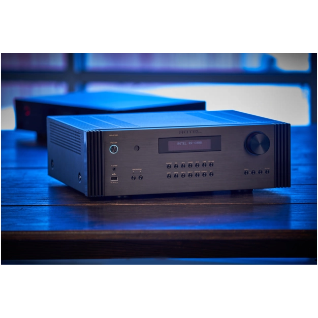 Стереопідсилювач Rotel RA-6000 Black 2x200 Вт, Hi-Fi