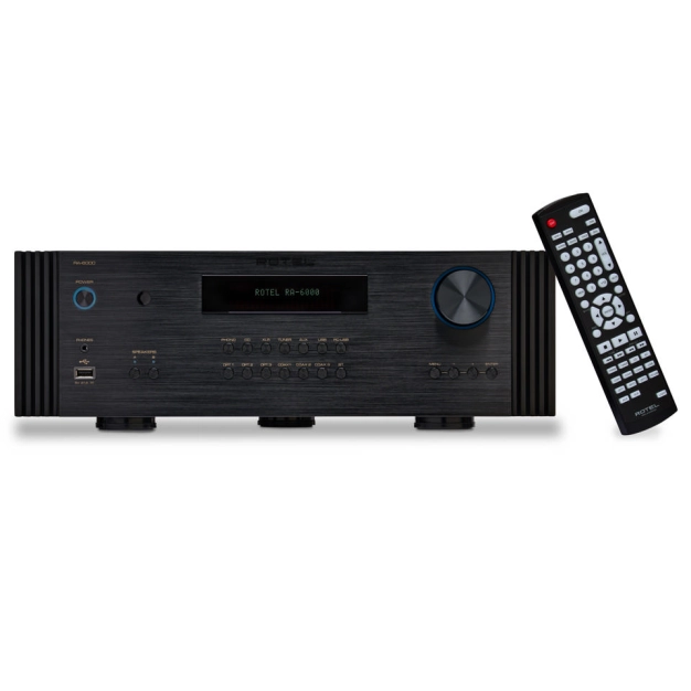 Стереопідсилювач Rotel RA-6000 Black 2x200 Вт, Hi-Fi