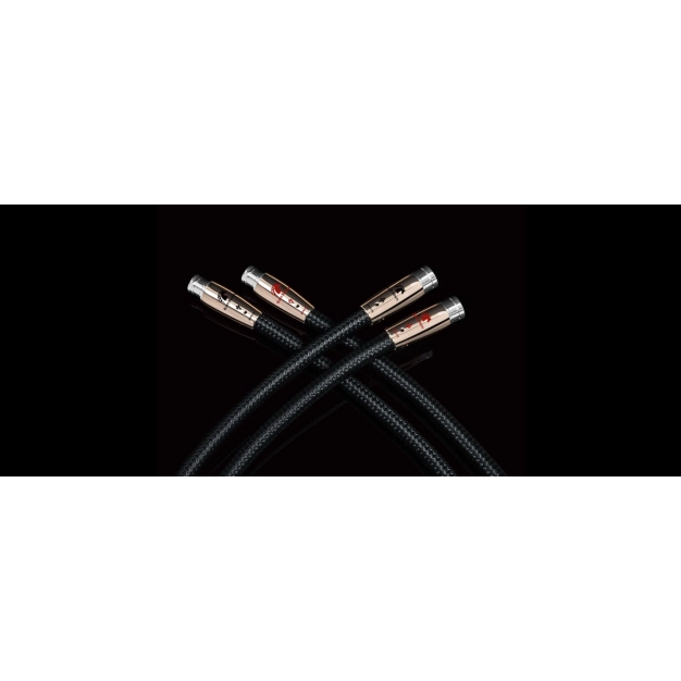 Аудіокабель AudioQuest BLACK BEAUTY XLR 3 м – симетрична пара Аудіокабель AudioQuest BLACK BEAUTY XLR 3 м – симетрична пара