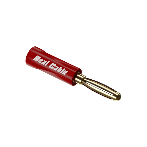 Real Cable B 6020-2C - банановий роз'єм з гвинтовим затиском і 24K покриттям Real Cable B 6020-2C - банановий роз'єм з гвинтовим затиском і 24K покриттям