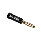 Real Cable B 6020-2C - банановий роз'єм з гвинтовим затиском і 24K покриттям Real Cable B 6020-2C - банановий роз'єм з гвинтовим затиском і 24K покриттям