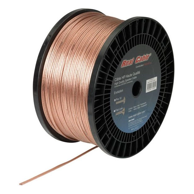 Акустичний кабель Real Cable P 160 B 1,6 мм ² прозорий - бухта 200 м