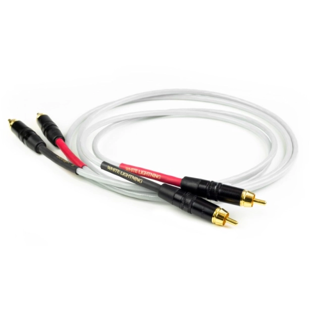 Міжблочний кабель Nordost White Lightning 3 RCA-RCA 1 м білий (пара)