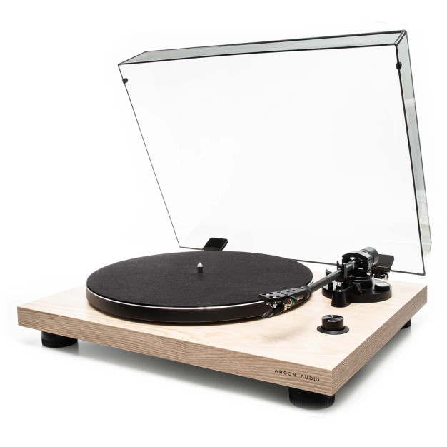 Argon Audio TT-3 Turntable Ash - програвач вінілу з картриджем Ortofon OM5e Argon Audio TT-3 Turntable Ash - програвач вінілу з картриджем Ortofon OM5e