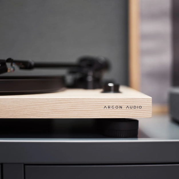 Argon Audio TT-3 Turntable Ash - програвач вінілу з картриджем Ortofon OM5e Argon Audio TT-3 Turntable Ash - програвач вінілу з картриджем Ortofon OM5e