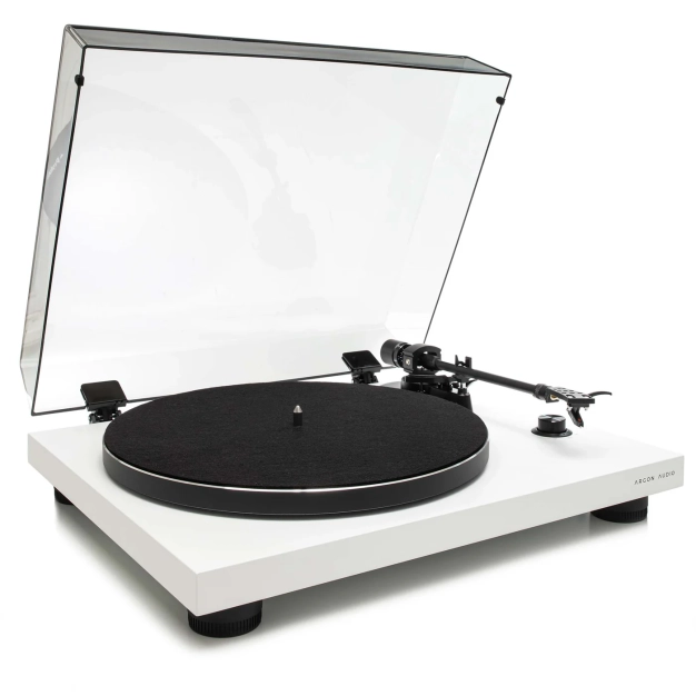 Argon TT-3 Turntable White - програвач вінілу з картриджем Ortofon OM5e