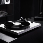 Argon TT-3 Turntable White - програвач вінілу з картриджем Ortofon OM5e Argon TT-3 Turntable White - програвач вінілу з картриджем Ortofon OM5e