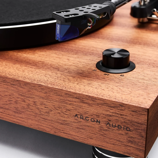 Argon Audio TT-4 MK2 Turntable Mahogany - вініловий програвач з MM-картриджем Argon Audio TT-4 MK2 Turntable Mahogany - вініловий програвач з MM-картриджем