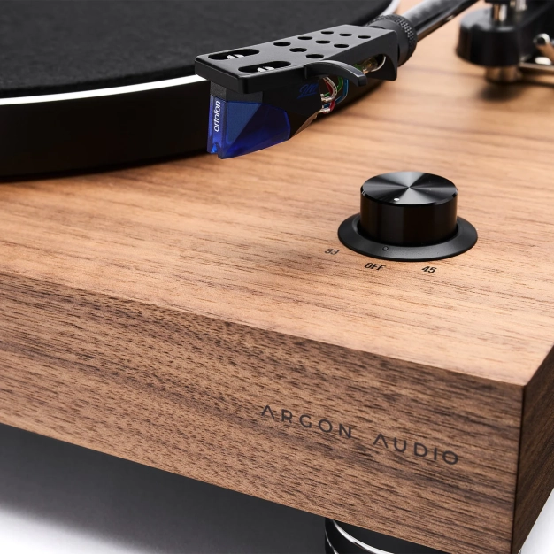 Argon Audio TT-4 MK2 Turntable Walnut - вініловий програвач з MM-картриджем Argon Audio TT-4 MK2 Turntable Walnut - вініловий програвач з MM-картриджем